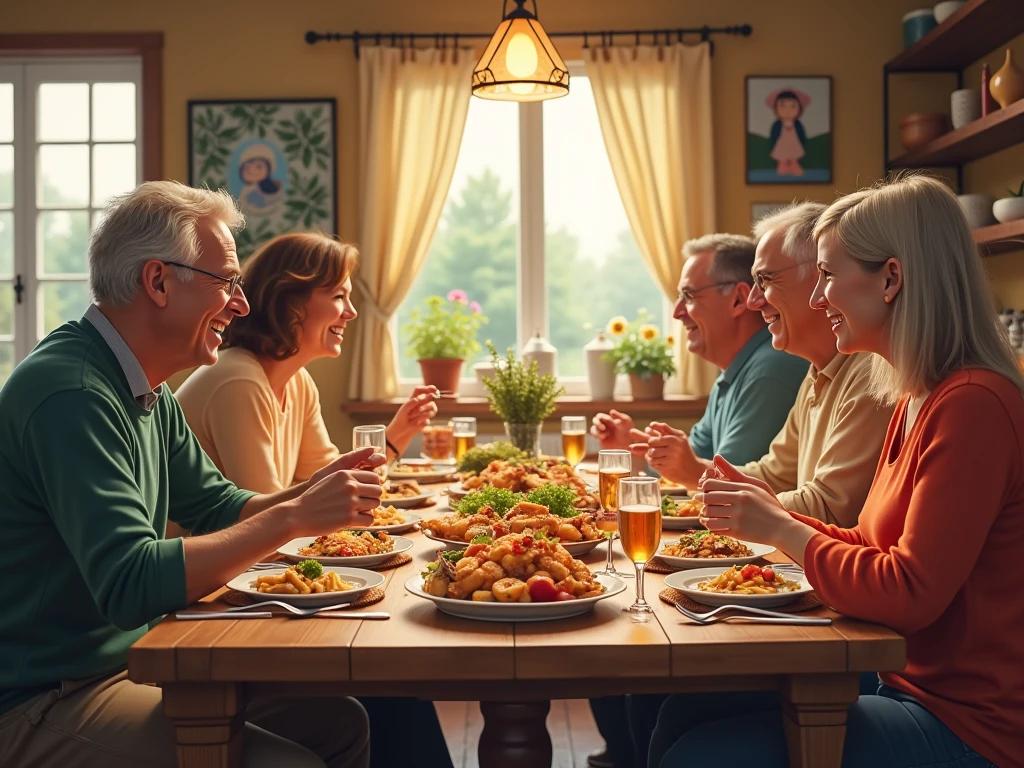 Abstract envelope and message shapes in studio brand colors